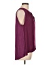 sweet grey 100% Polyester Burgundy 3/4 Sleeve Blouse Size L - photo 4