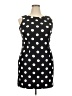 Alyx Polka Dots Black Cocktail Dress Size 18 - photo 1