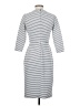 Calvin Klein Stripes Gray Casual Dress Size 4 - photo 2