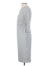 Calvin Klein Stripes Gray Casual Dress Size 4 - photo 5