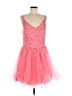 Unbranded 100% Polyester Pink Cocktail Dress Size M (estimated) - photo 1