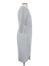 Calvin Klein Stripes Gray Casual Dress Size 4 - photo 4