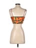 Shein 100% Polyester Orange Sleeveless Top Size XS - photo 2