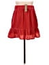J.Crew 100% Polyester Solid Red Casual Skirt Size XXS - photo 2