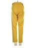 Wearever Solid Yellow Casual Pants Size S - photo 2