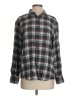 Faherty Plaid Gray Long Sleeve Button-Down Shirt Size S - photo 1