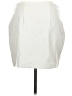 Ci Sono 100% Polyurethane Solid Ivory Casual Skirt Size M - photo 2