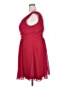 Unbranded Solid Red Cocktail Dress Size 3X (estimated) - photo 5