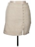 Reserved Solid Tan Casual Skirt Size XL - photo 1