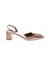 Badgley Mischka Pink Tan Heels Size 10 - photo 1