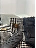 Burberry Houndstooth Gray Wool Pants Size 2 - photo 6