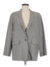 Maison 123 100% Linen Chevron-herringbone Gray Blazer Size EU 38 / US 8 - photo 1