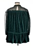 BCBGirls Green 3/4 Sleeve Blouse Size 14 - photo 2