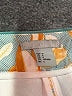 H&M 100% Polyester Tropical Yellow Shorts Size 6 - photo 3