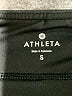 Athleta Hearts Black Athletic Shorts Size S - photo 3