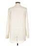 Express 100% Polyester Ivory Long Sleeve Blouse Size M - photo 2
