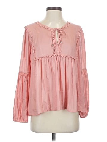 Haute Hippie Long Sleeve Blouse (view 1)