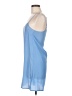 Unbranded 100% Polyester Solid Blue Casual Dress Size M (estimated) - photo 5
