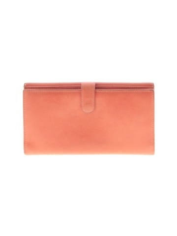 Chanel Coral Leather Camellia CC Flap Wallet Long (view 2)