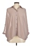 Cecico 100% Polyester Tan 3/4 Sleeve Blouse Size M - photo 1