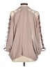 Cecico 100% Polyester Tan 3/4 Sleeve Blouse Size M - photo 2