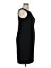 Maya Brooke Solid Black Cocktail Dress Size 16 - photo 4