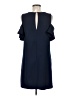 Unbranded Solid Blue Casual Dress Size M - photo 2