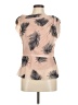Byron Lars Beauty Mark Tan Sleeveless Blouse Size 8 - photo 1