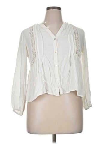 June & Hudson Long Sleeve Blouse (view 1)