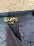 Ann Taylor LOFT Hearts Black Shorts Size 2 - photo 3