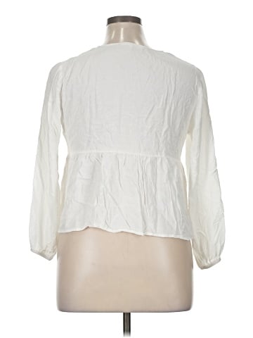 June & Hudson Long Sleeve Blouse (view 2)
