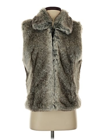 Surell Faux Fur Vest (view 1)
