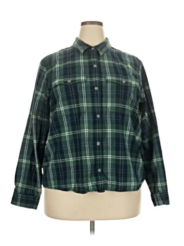 Eddie Bauer Long Sleeve Button-Down Shirt (view 1)