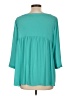 Assorted Brands Teal 3/4 Sleeve Blouse Size L - photo 2