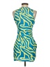 Shein Graphic Blue Casual Dress Size 4 - photo 2