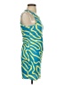 Shein Graphic Blue Casual Dress Size 4 - photo 4
