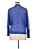 FUZZI 100% Nylon Blue Cardigan Size XL - photo 2