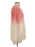 Umgee Color Block Pink Pullover Sweater Size S - photo 4