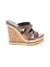 Jimmy Choo Brown Wedges Size EU 35 1/2 - photo 1