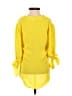 Shabby Apple 100% Polyester Yellow 3/4 Sleeve Blouse Size 2 - photo 2