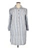 Max Studio Silver Casual Dress Size XL - photo 1