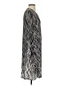 BCBGMAXAZRIA Graphic Silver Casual Dress Size S - photo 4
