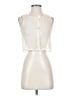 DONNI 100% Silk Ivory Sleeveless Silk Top Size XS - photo 1