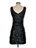 Amber Blue 100% Polyester Silver Cocktail Dress Size S - photo 2