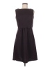 NY Collection 100% Polyester Solid Black Casual Dress Size M - photo 1