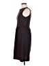 NY Collection 100% Polyester Solid Black Casual Dress Size M - photo 5