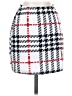 Shein Checkered-gingham White Casual Skirt Size 4 - photo 1