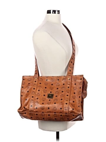 MCM Vintage Visetos Heritage Medium Shopper Tote (view 2)