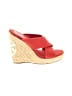 Tory Burch Red Wedges Size 6 - photo 1