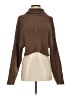 Assorted Brands 100% Polyester Brown Turtleneck Sweater Size S - photo 1
